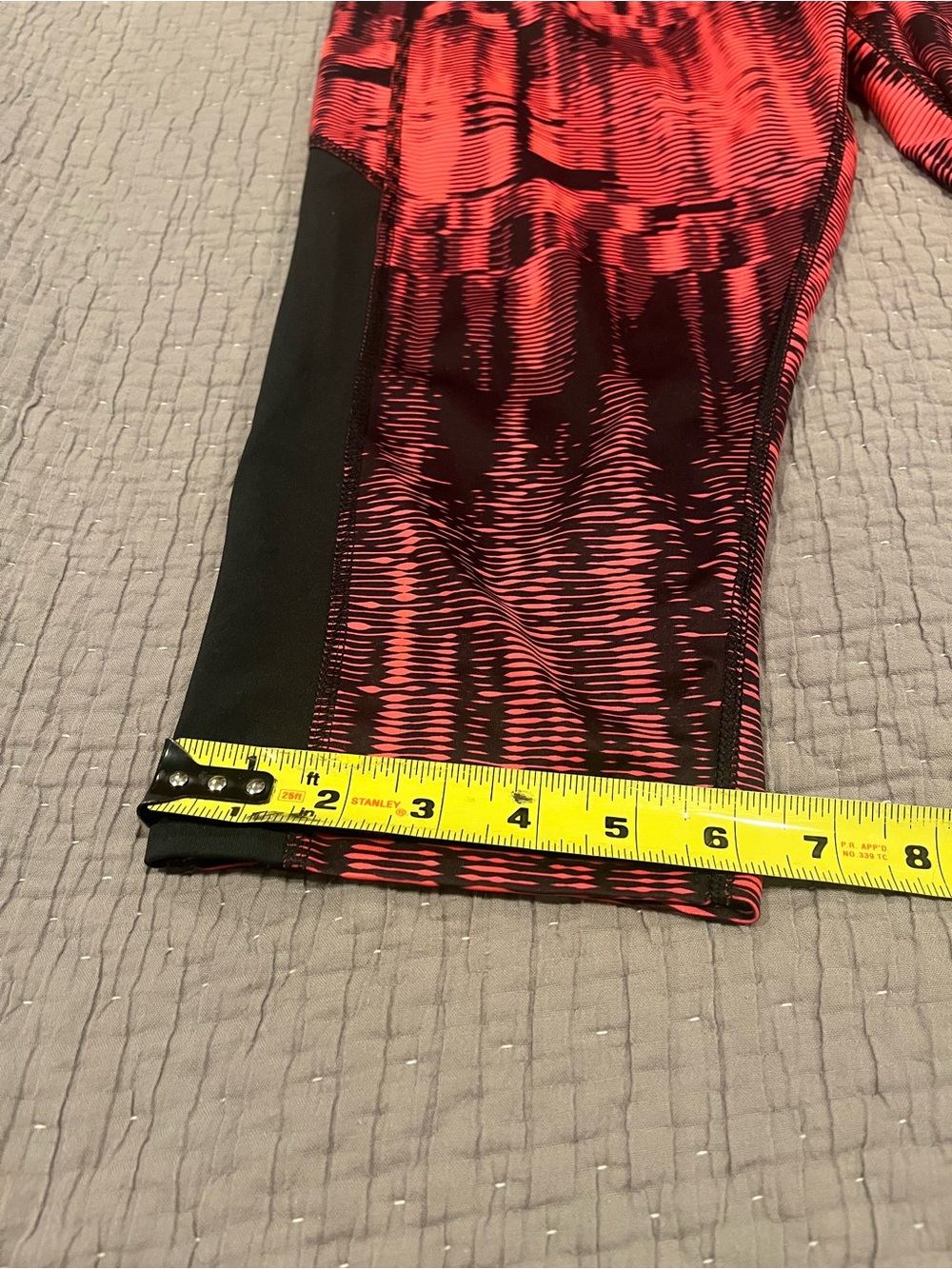 Adidas Techfit Climalite Crop Compression Leggings - Size Large - Picture 7 of 7